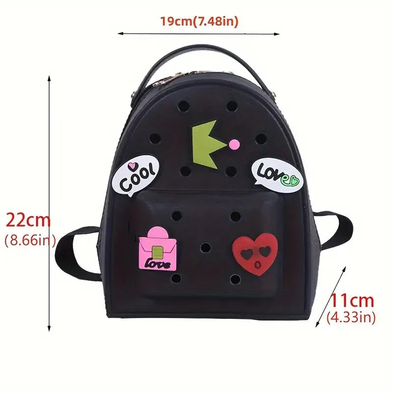 Chic EVA Rubber Backpack