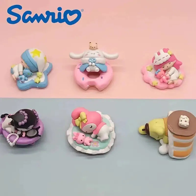 Sanrio Enron Sleep Mini Figurines (6 pcs)