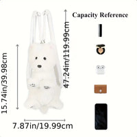 Chongker Westie White Dog Backpack