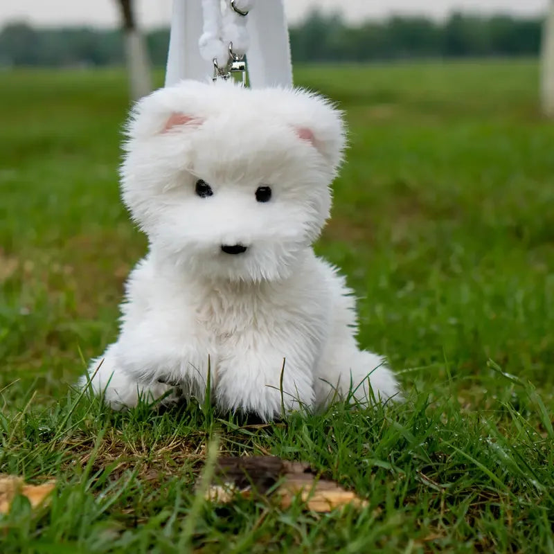 Chongker Westie White Dog Backpack