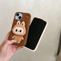 Labubu Bracket Style Phone Case (For iPhones)