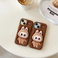 Labubu Bracket Style Phone Case (For iPhones)