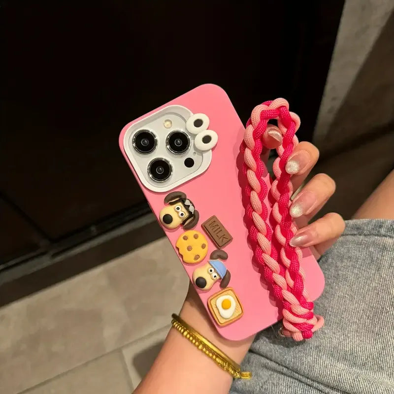 Cute Pastel Pup Phone Case (For iPhones)