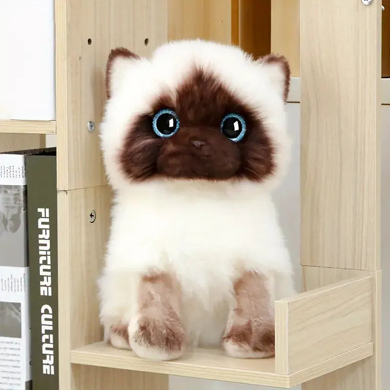 Soft and Cuddly Kawaii Cat Plushie