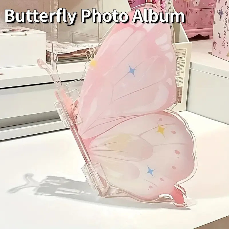 Acrylic Butterfly Photo Album