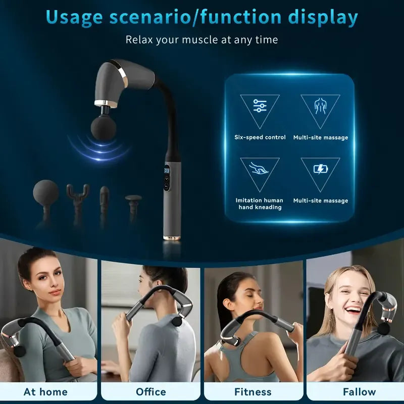 Deep Tissue U-Shape Electric Massage Gun