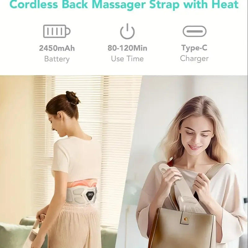 SKG Lower Back Massager and Heating Belt