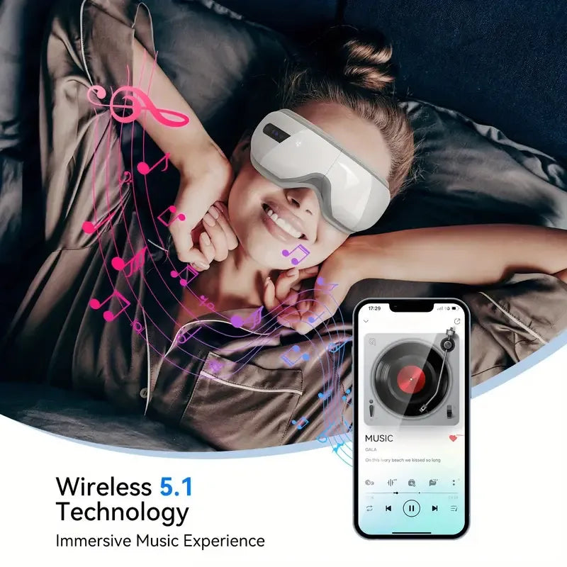 Electric Wireless Music Eye Massager