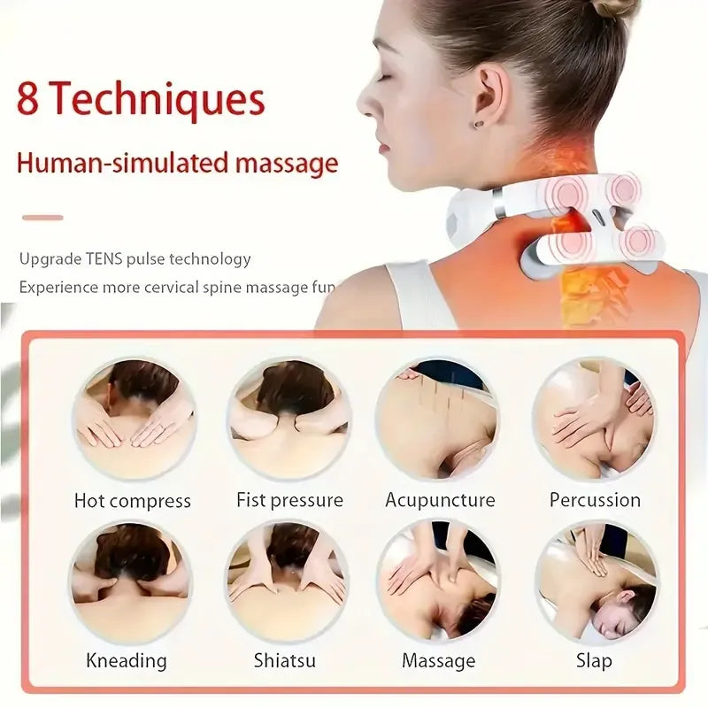 Soothing 4 Electrode Cervical Massager