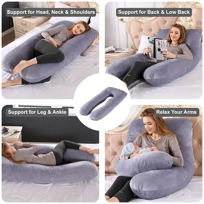 RelaxMe U-Shaped Maternity Pillow