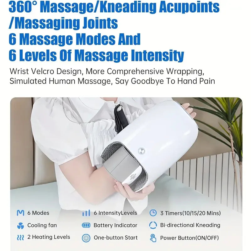 Auto-Roller Fingers and Hand Massager