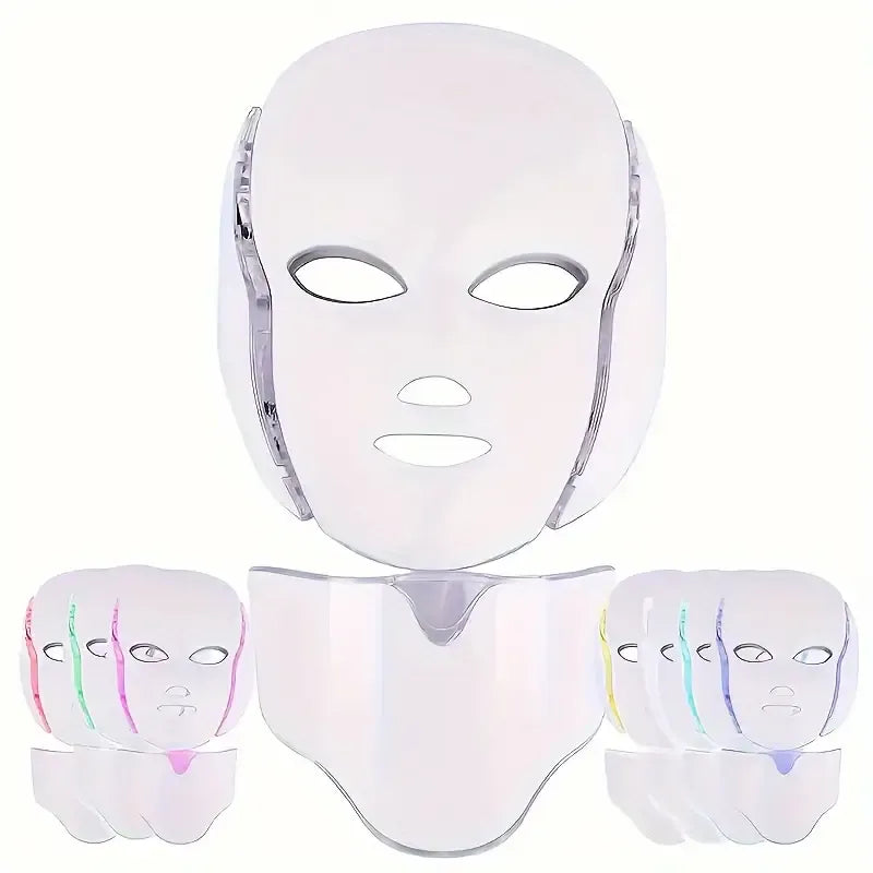 LED Light Therapy Face & Neck Beauty Mask