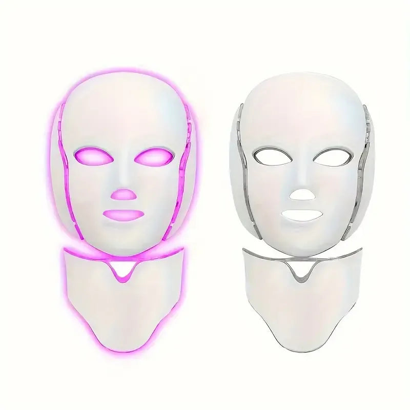 LED Light Therapy Face & Neck Beauty Mask