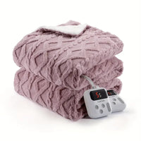 Thick Tufted Sherpa Electric Heated Blanket