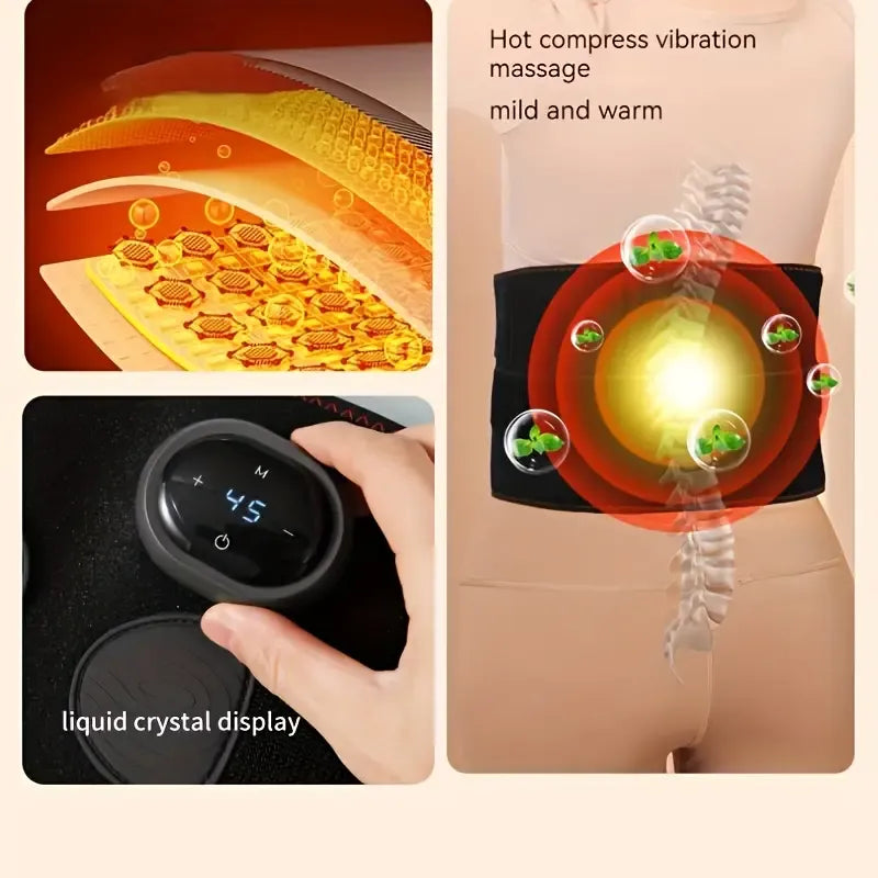 Portable Heat Massage Waist Brace