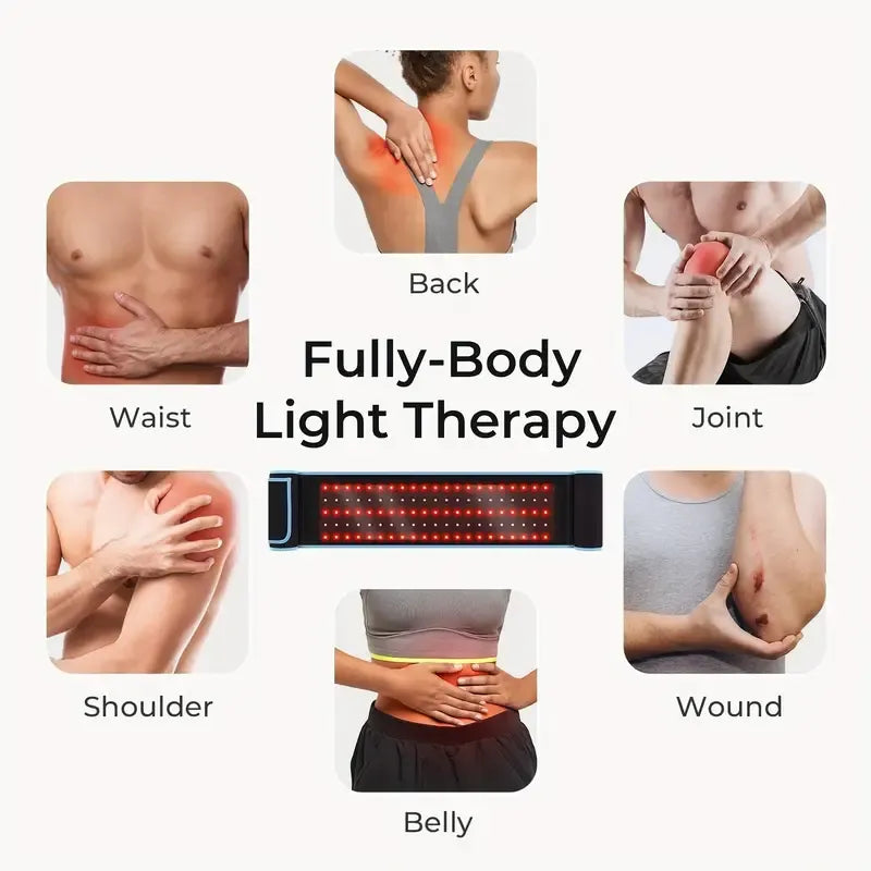 Red Infrared Light Therapy Lumbar Belt - Bear Hugs