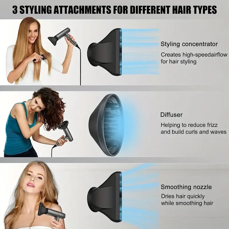 Professional Hair Dryer with Diffuser