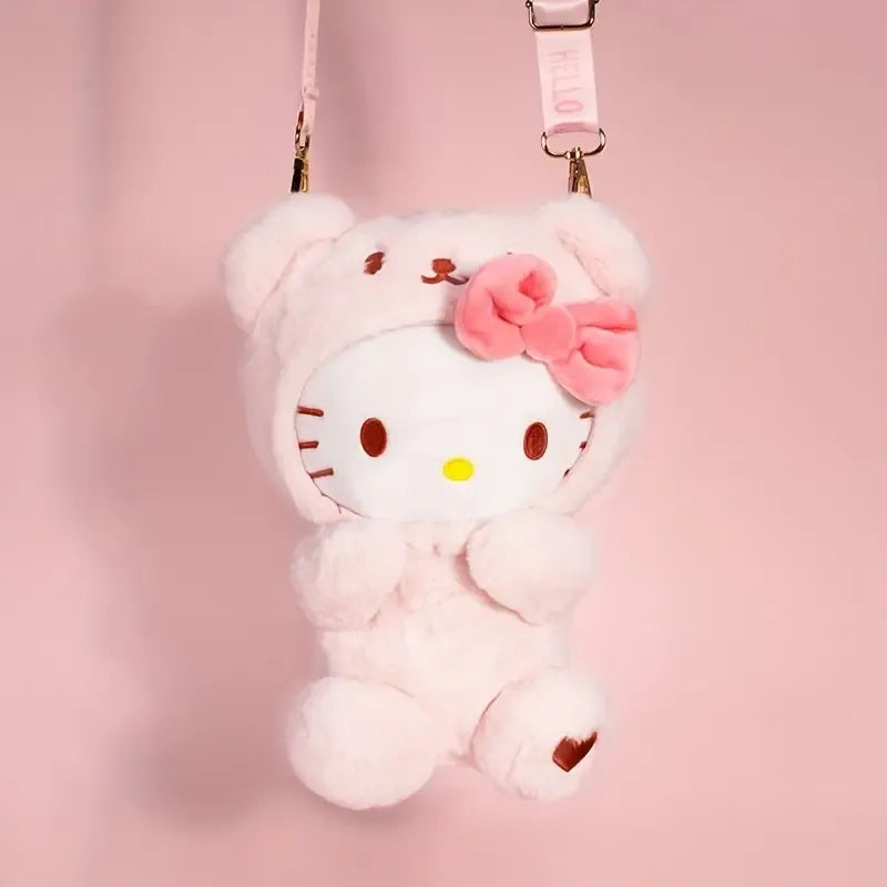 Hello Kitty Pinky Ponky Plush Backpack