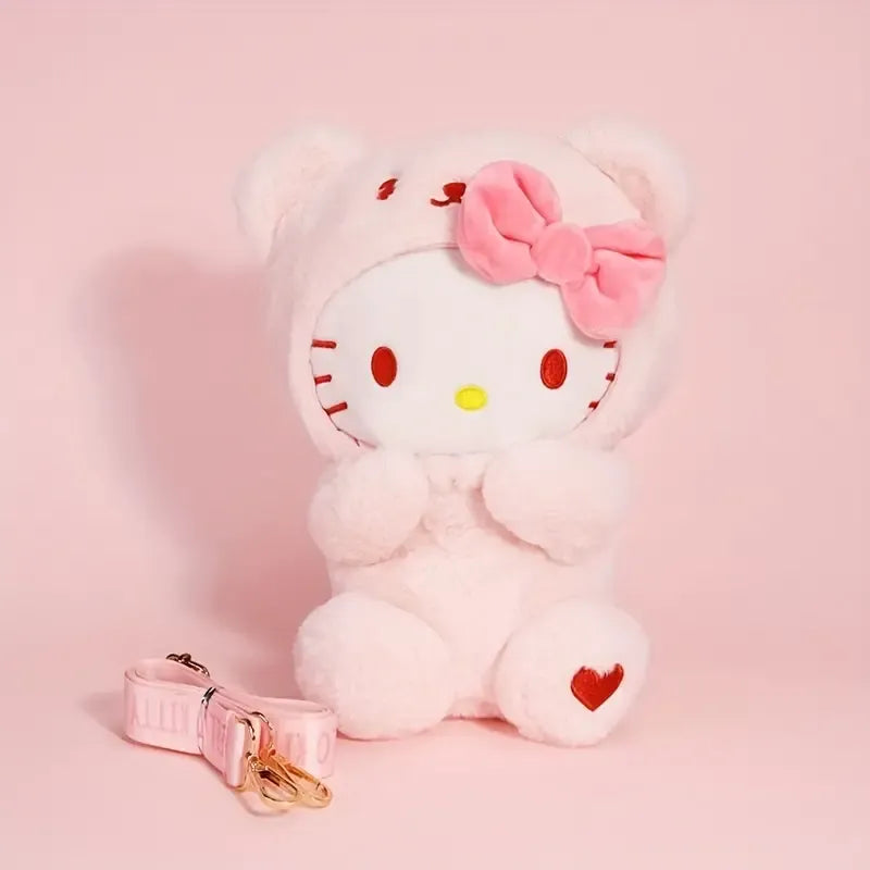 Hello Kitty Pinky Ponky Plush Backpack