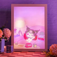 Sanrio Kuromi LED Art Night Light