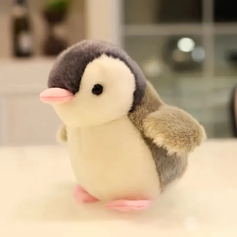 Little Squeaky Plush Penguin Keychain