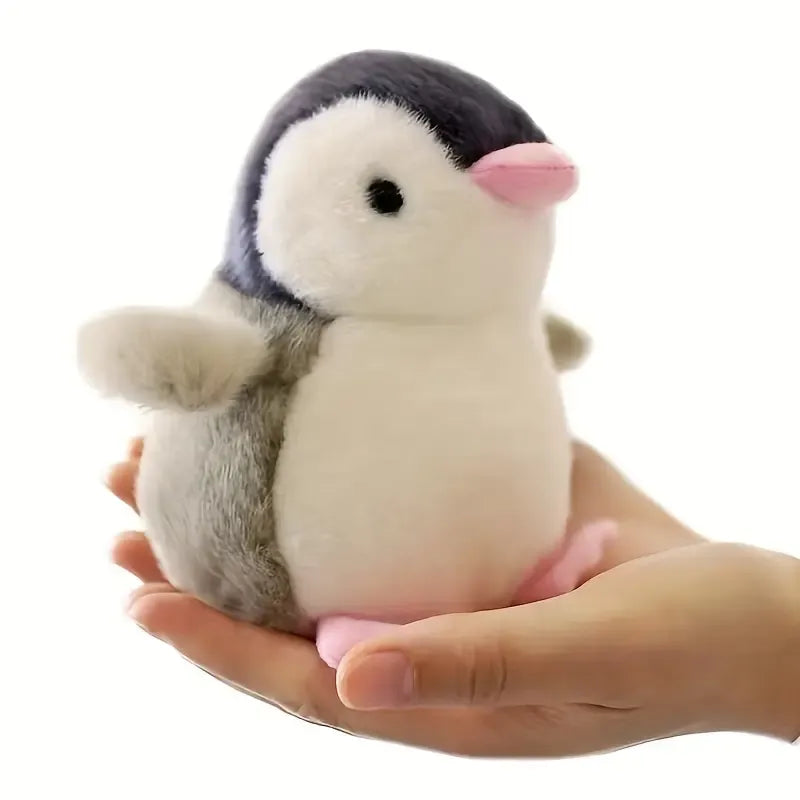 Little Squeaky Plush Penguin Keychain