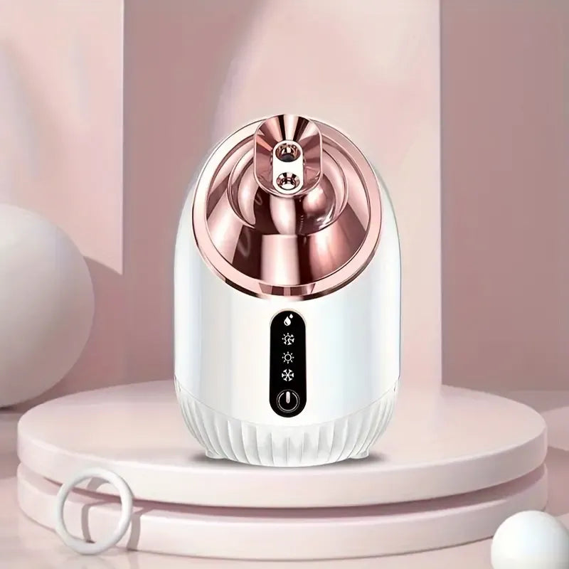 Shiny Rosy Nano Facial Steamer