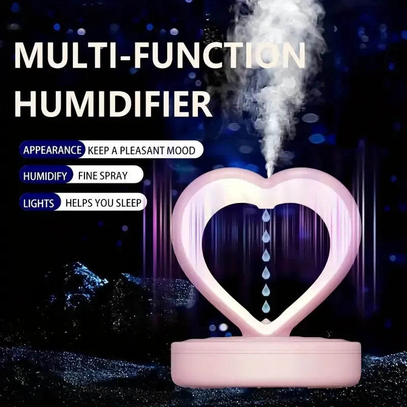 Heart Shaped Anti-Gravity Sleep Aid Humidifier