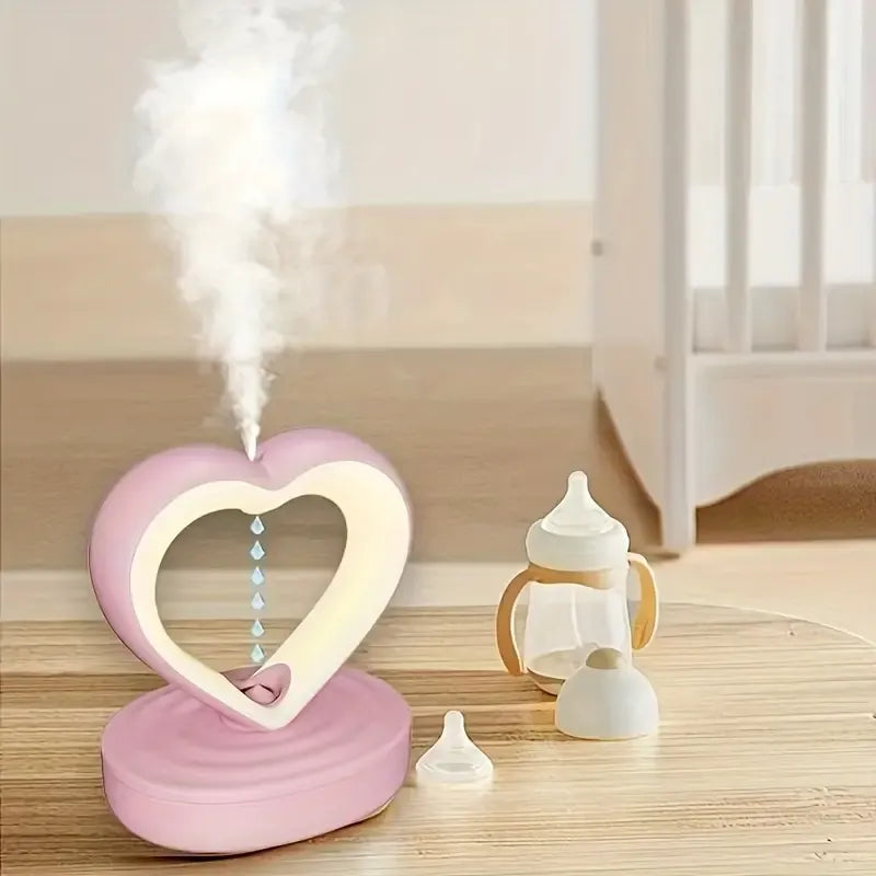 Heart Shaped Anti-Gravity Sleep Aid Humidifier