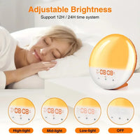 Smart Sunrise Wake-Up Light Alarm Clock