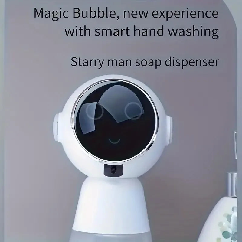 Smiling Astronaut Automatic Soap Dispenser