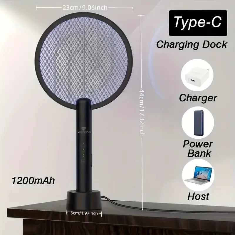 Turbo Insect Zapping Racket For Home