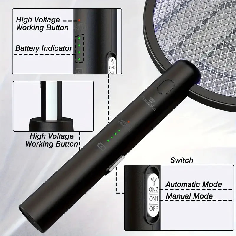 Turbo Insect Zapping Racket For Home