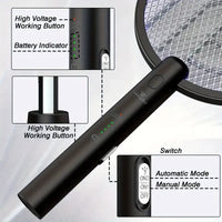 Turbo Insect Zapping Racket For Home