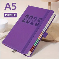 2025 A5 Premium Daily Planner Notebook