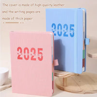 2025 A5 Premium Daily Planner Notebook