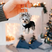 Terrier Pup 3D Keychain