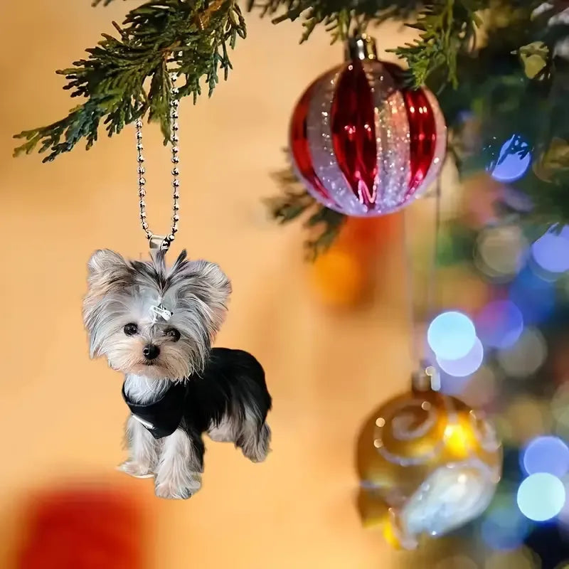 Terrier Pup 3D Keychain