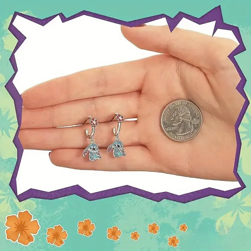 Delightful Lilo & Stitch Earrings