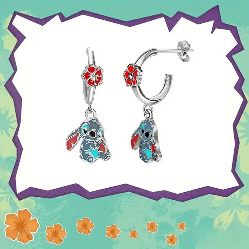 Delightful Lilo & Stitch Earrings