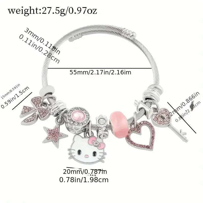 Sanrio Hello Kitty Charm Bracelet