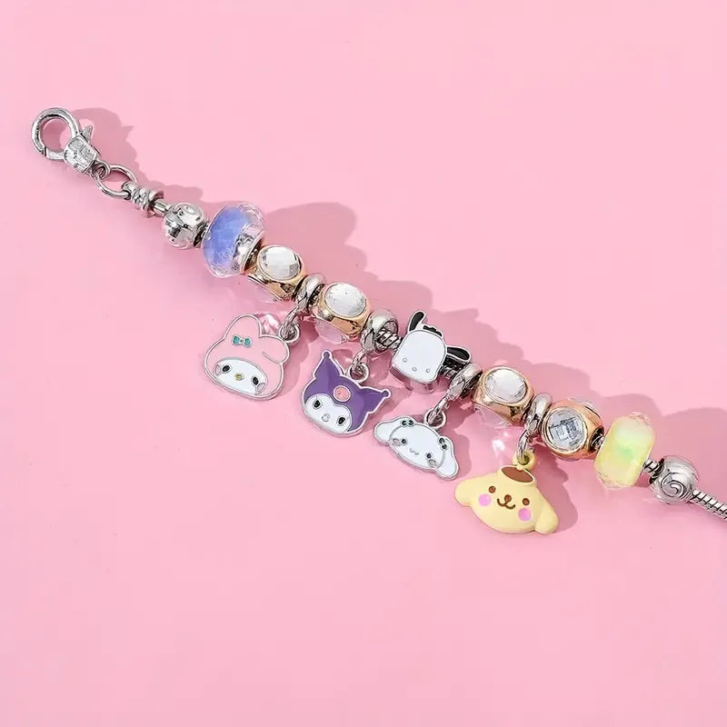 Sanrio Kuromi and Friends Charm Bracelet