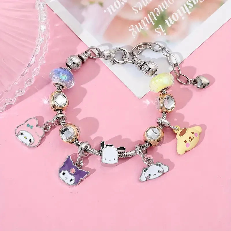 Sanrio Kuromi and Friends Charm Bracelet