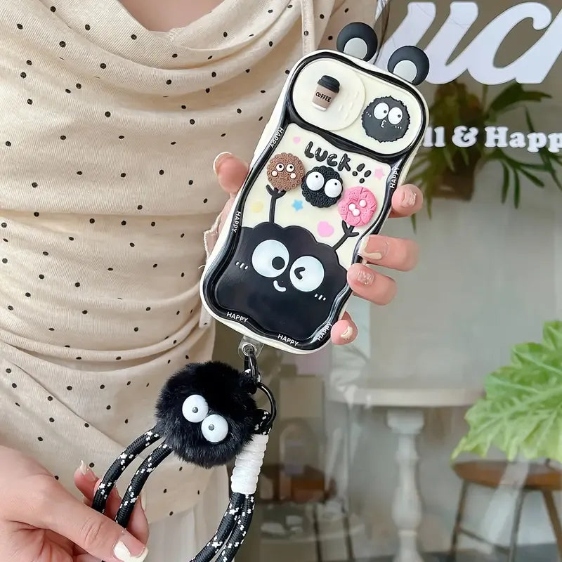 Totoro Push Window Phone Case (For iPhones)