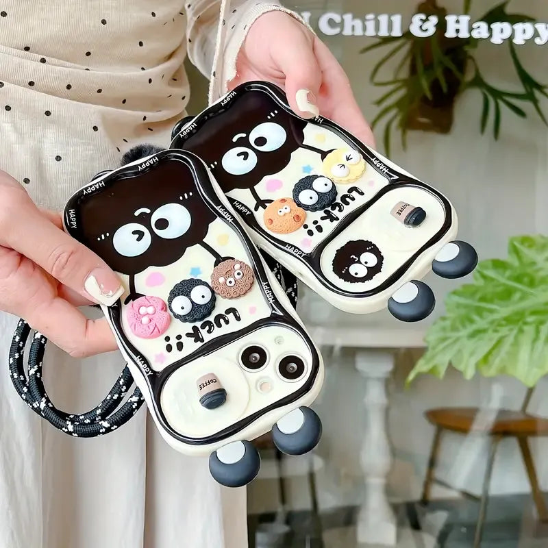 Totoro Push Window Phone Case (For iPhones)