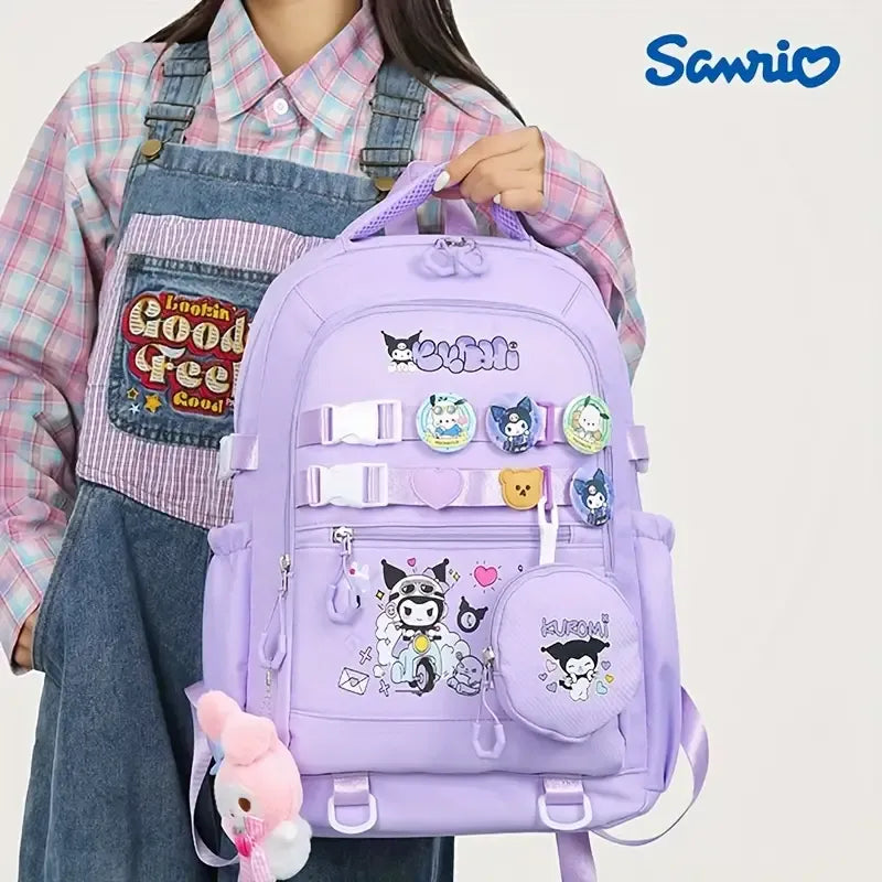 Sanrio Spacious Kuromi Backpack