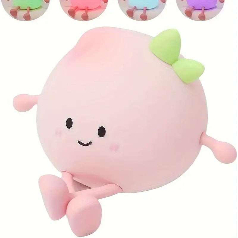 Adorable 2-in-1 Squishy Tomato Light