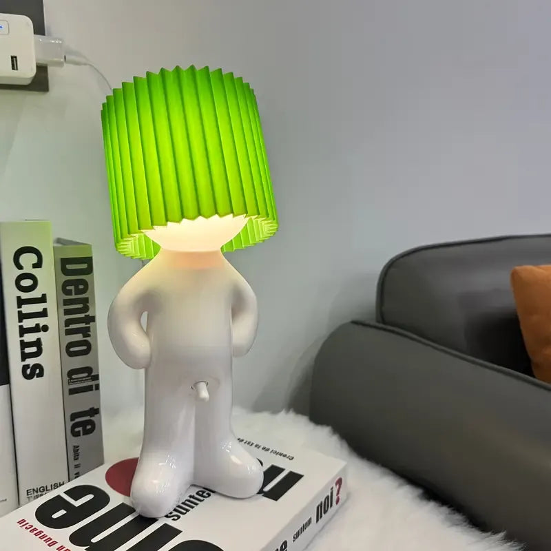 Turn-on Shy Man Lamp