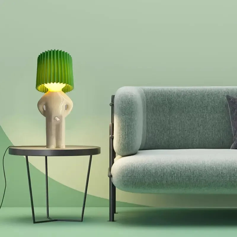 Turn-on Shy Man Lamp