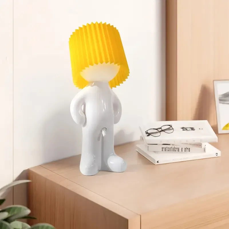 Turn-on Shy Man Lamp